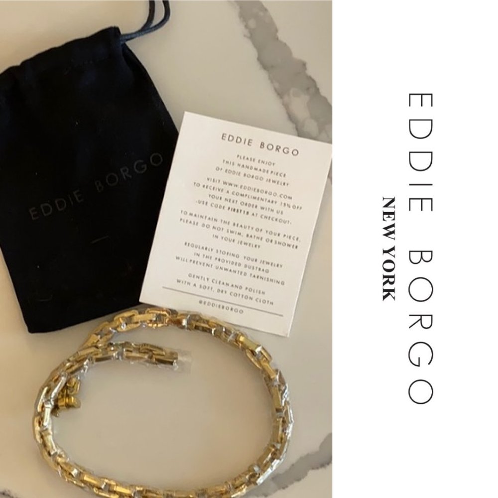 Eddie Borgo Supra Link Collar Necklace OS